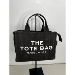 Marc Jacobs the Canvas Small Tote Bag Small Black No Strap